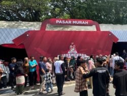 Warga Incar Stand Pasar Murah Bhayangkara Fest, Puluhan Ribu Komoditi Murah Ludes