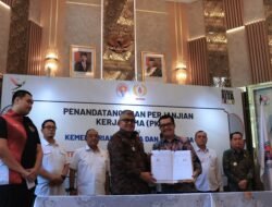 Pj Gubernur Aceh Teken PKS Penyelenggaraan PON XXI di Kemenpora