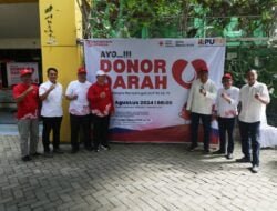 Balai Jasa Konstruksi Wilayah I dan PMI Kota Banda Aceh Gelar Donor Darah