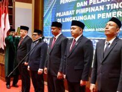 Lantik Pejabat Eselon II, Pj Sekda Aceh Ingatkan Percepatan Realisasi APBA