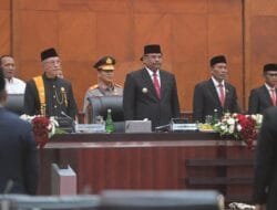 Pj Gubernur Aceh Hadiri Pelantikan Anggota DPRA Periode 2024-2029