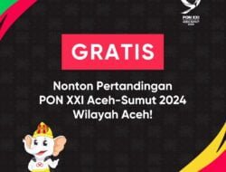 Bank Aceh Gelar Nonton Bareng Pembukaan PON XXI Aceh-Sumut