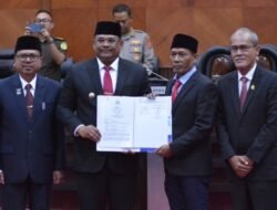 DPRA dan Pemerintah Aceh Tandatangani Rancangan Perubahan APBA 2024