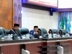 DPRA Gelar Sidang Paripurna Pengesahan Pansus Pertambangan dan Pemilihan KPI Aceh