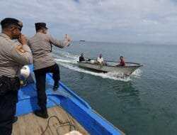 Polsek Ulee Lheue Gelar Patroli Laut Amankan Wilayah Perairan