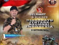 Kakinda Aceh Arief Adam Ghazali : TNI Bersama Rakyat Menjaga NKRI Tetap Berdaulat