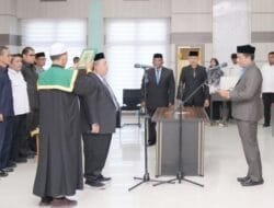 Irfani Dilantik sebagai Pj Sekda Kota Sabang