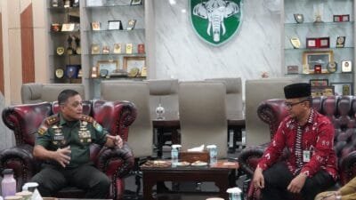 Pangdam Iskandar Muda Terima Audiensi Kepala Baitul Mal Aceh