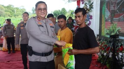 Kapolda Aceh Luncurkan Gugus Tugas Polri untuk Dukung Ketahanan Pangan