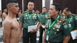 Kodam IM Jaring Calon Prajurit Berkualitas untuk Caba PK TNI AD Gelombang II 2024