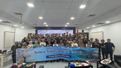 Semen Andalas Sosialisasi Praktik Pertambangan dan Proses Produksi Semen di Kampus