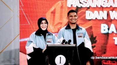 Illiza-Afdhal Unggul 41 Persen di Pilkada Banda Aceh