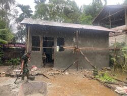 TNI Rehab Rumah Warga Kurang Mampu di Wilayah Bekas Konflik Aceh
