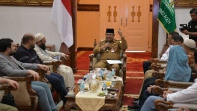 Pj Gubernur Aceh Berbagi Pengalaman Penerapan Syariat Islam ke Delegasi Afghanistan