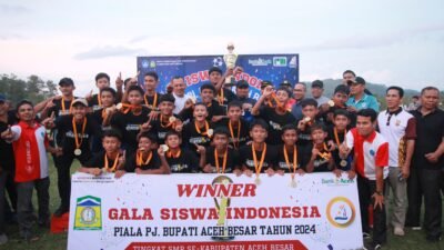 SMPN 1 Peukan Bada Rebut Juara Gala Siswa