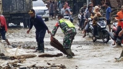 Pangdam IM Kerahkan Personel TNI untuk Tangani Banjir Bandang di Aceh Tenggara