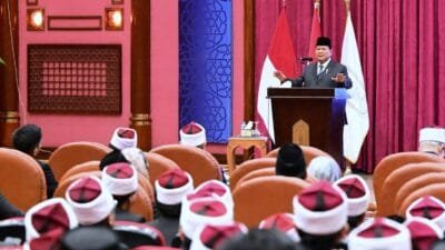 Prabowo Temui Mahasiswa Indonesia di Universitas Al-Azhar Mesir