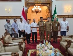 Pengurus SPS Aceh Audiensi dengan Pj Gubernur Terkait HUT dan Rakernas