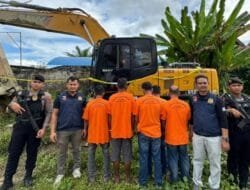 Polisi Bekuk Lima Penambang Ilegal