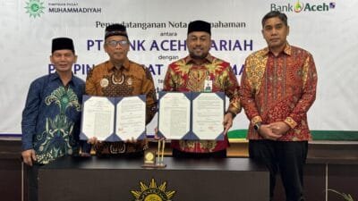 Bank Aceh dan Muhammadiyah Jalin Kerja Sama Strategis di Bidang Keuangan Syariah