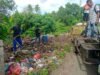 DLH Aceh Besar Bersihkan Tumpukan Sampah di Piyeung