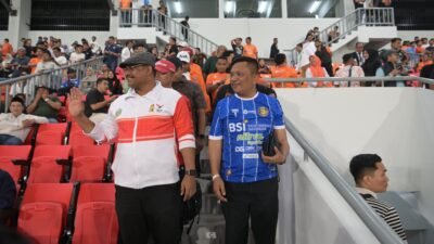 Pj Gubernur Aceh Beri Semangat Persiraja: Insya Allah Menang di Pertandingan Selanjutnya