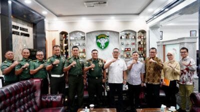 Pangdam IM Sambut Kunjungan Staf Khusus Menteri HAM