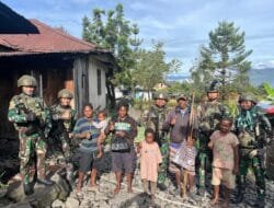Satgas Yonif 111/DJ Tiba di Puncak Jaya Papua