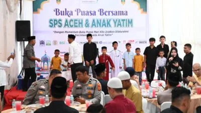 SPS Aceh Buka Puasa Bersama dan Santuni Anak Yatim