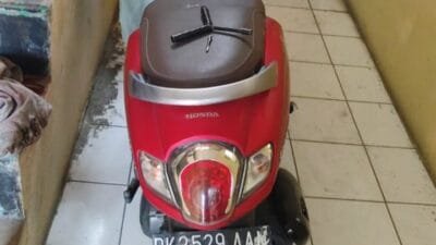Kepergok Ingin Mencuri, Terduga Maling Melarikan Diri Tinggalkan Kendaraan