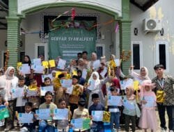 Mahasiswa KPM UIN Ar-Raniry Gagas Kegiatan Edukatif di Gampong Lambada Peukan