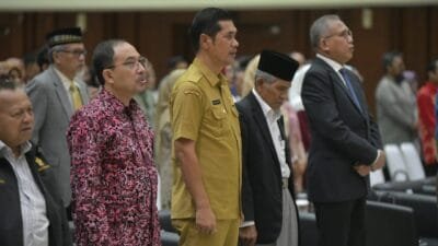 Plt Sekda Aceh Hadiri Pengukuhan Lima Profesor Baru USK