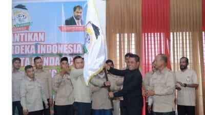 Bupati Aceh Besar Lantik Pengurus Tani Merdeka: Sangat Membantu Program Pemerintah