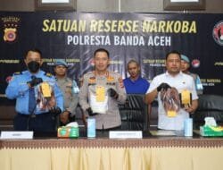 Dua Warga Bogor Gagal Bawa Sabu dari Aceh ke Jakarta