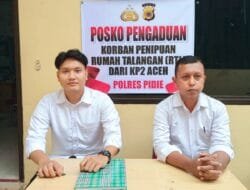 Polres Pidie Tahan Ketua KP2 Aceh, Diduga Tipu Warga Rp 1,5 Miliar