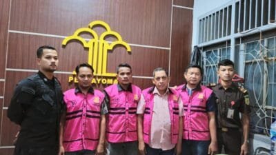 Empat Tersangka Kasus Korupsi Proyek Gudang Arsip UPTD dan Dermaga TPI Kuala Leuge