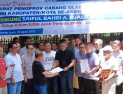 Pon Yaya Dapat Restu Mualem Pimpin KONI Aceh