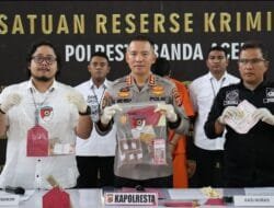 Pelaku Pembobolan Brankas di Aceh Besar Ditangkap Usai Melarikan Diri ke Medan