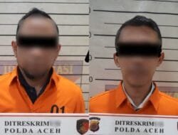Dua Karyawan Bank Aceh Ditahan Polisi