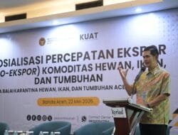 Plt Sekda Aceh: Ekspor adalah Sumber Pertumbuhan Ekonomi Baru