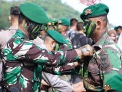 Kasdam IM Kukuhkan 1.056 Prajurit Muda Infanteri di Aceh Besar