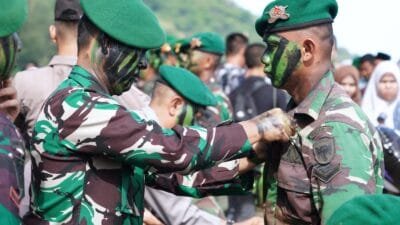 Kasdam IM Kukuhkan 1.056 Prajurit Muda Infanteri di Aceh Besar