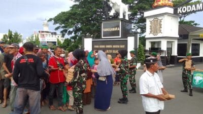 Kodam Iskandar Muda Tebar Kebaikan Lewat Program “Jumat Berkah”