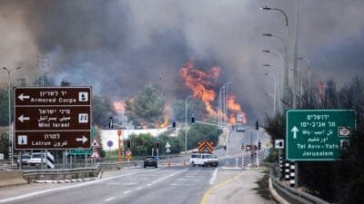 Netanyahu Tuduh Warga Palestina Bakar Hutan Israel, Damkar Langsung Bantah!