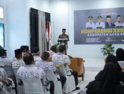 Wakil Bupati Buka Konferensi PGRI Aceh Besar