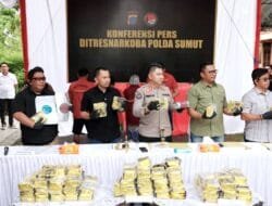 Polda Sumut Bongkar Modus Baru Peredaran 100 Kg Sabu yang Dikemas dalam Bungkus Kopi
