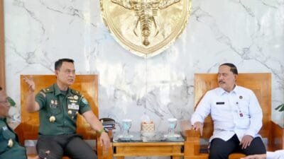 Bahas Revisi UUPA dan Asta Cita, Kemenko Kumham Imipas Koordinasi dengan Kodam IM