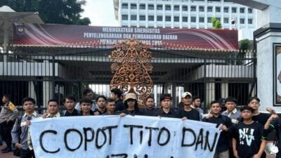 Mahasiswa Aceh di Jakarta Desak Presiden Prabowo Copot Tito Karnavian