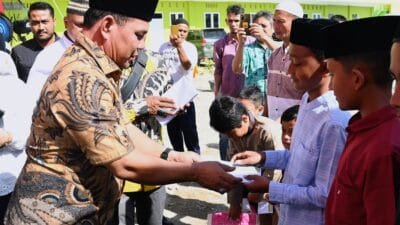 Bupati Aceh Besar Hadiri Peletakan Batu Pertama Masjid Nuur Ar Radhiyyah di RSU Putri Bidadari