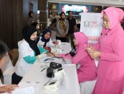 Polri Layani Kesehatan Gratis 145 Ribu Orang